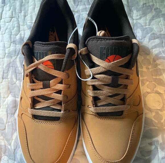 Nike Other - Nike Full Force Low Premium Flax / Baroque Brown Sneakers HF7734-200